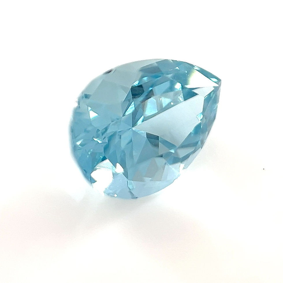 Thumbnail: Aquamarine 1.98 cts. 10.1 x 7.1mm, pear