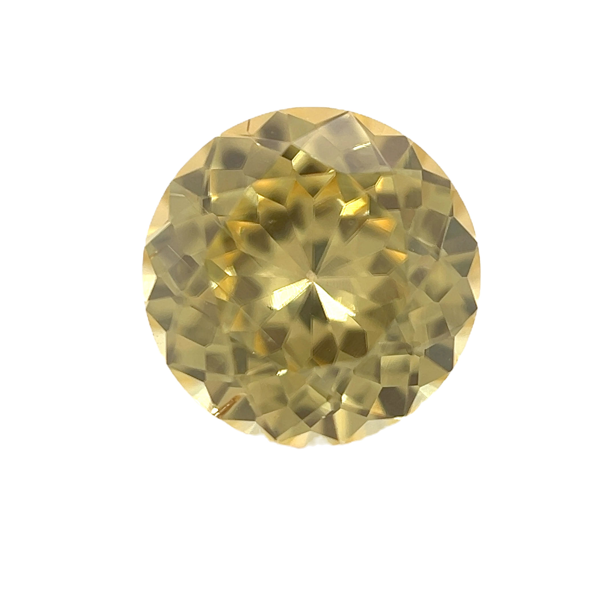 Yellow Zircon 2.02 cts. 7.4 x 7.4mm, round