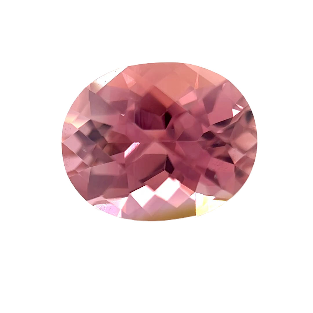 Pink/Peach Tourmaline 2.65 cts. 10.0 x 8.0mm, oval