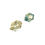 Thumbnail: Pair Montana Teal/Yellow Sapphire 1.97 cts. 8.0 x 5.0mm, hex. pr.