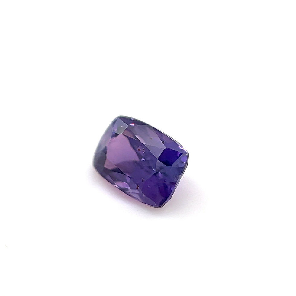 Thumbnail: Purple Sapphire 1.08 cts. 6.5 x 4.6mm, cushion