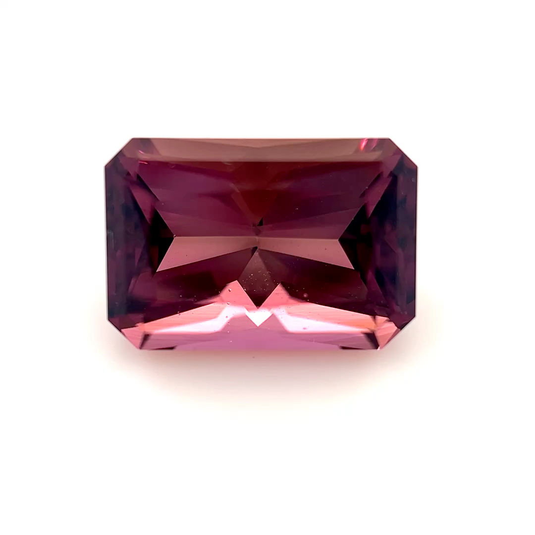 Pink Tourmaline 4.08 cts. 10.8 x 7.4mm, emerald, radiant