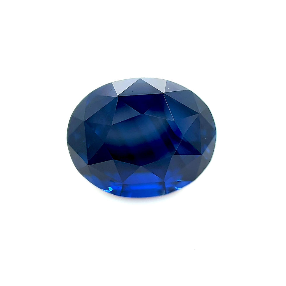 Thumbnail: Blue Sapphire 5.13 cts. 10.6 x 8.5mm, oval