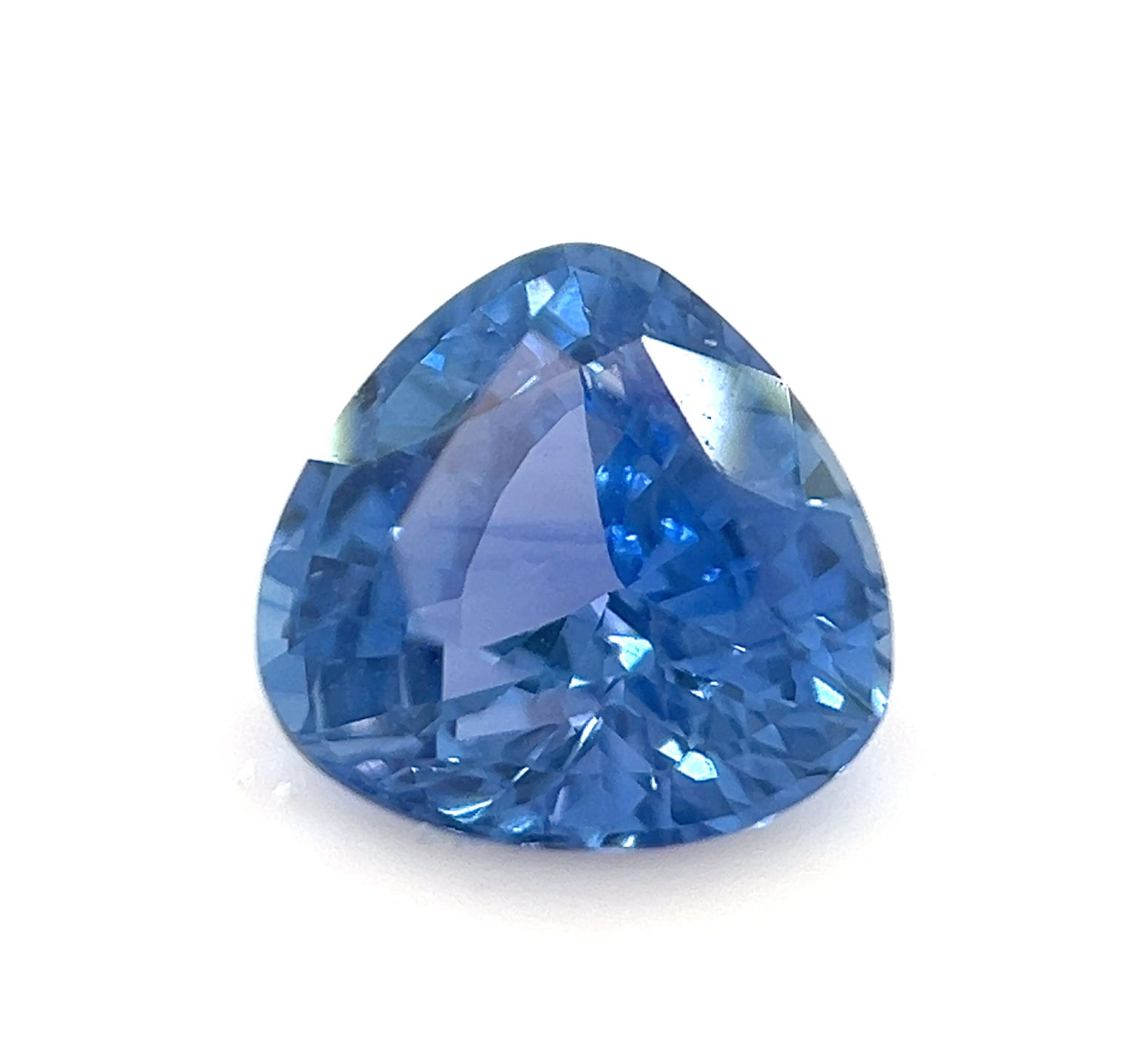 Blue Sapphire 1.51 cts. 6.9 x 6.9mm, trillion