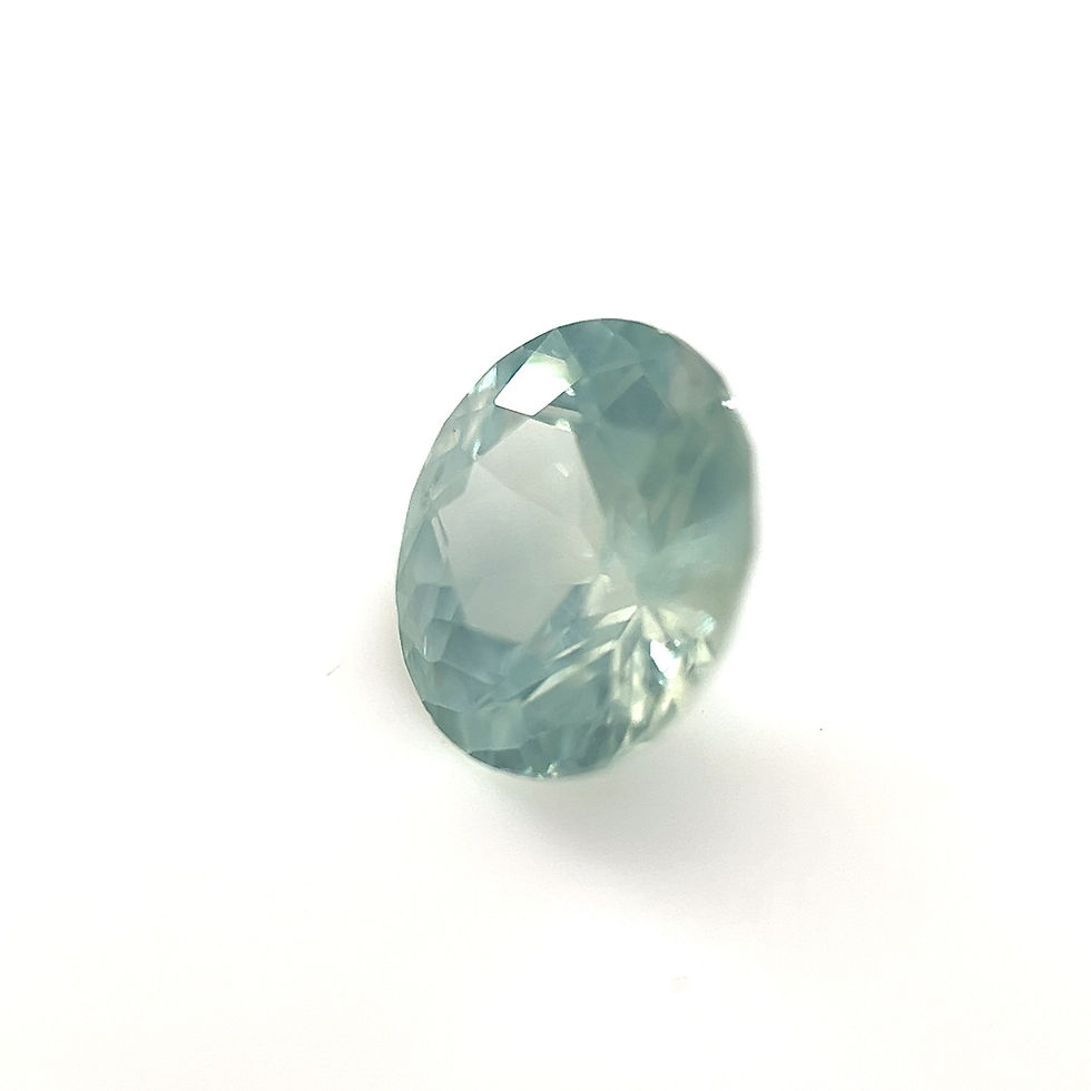 Thumbnail: Montana Teal Sapphire 2.01 cts. 7.7 x 7.7mm, round