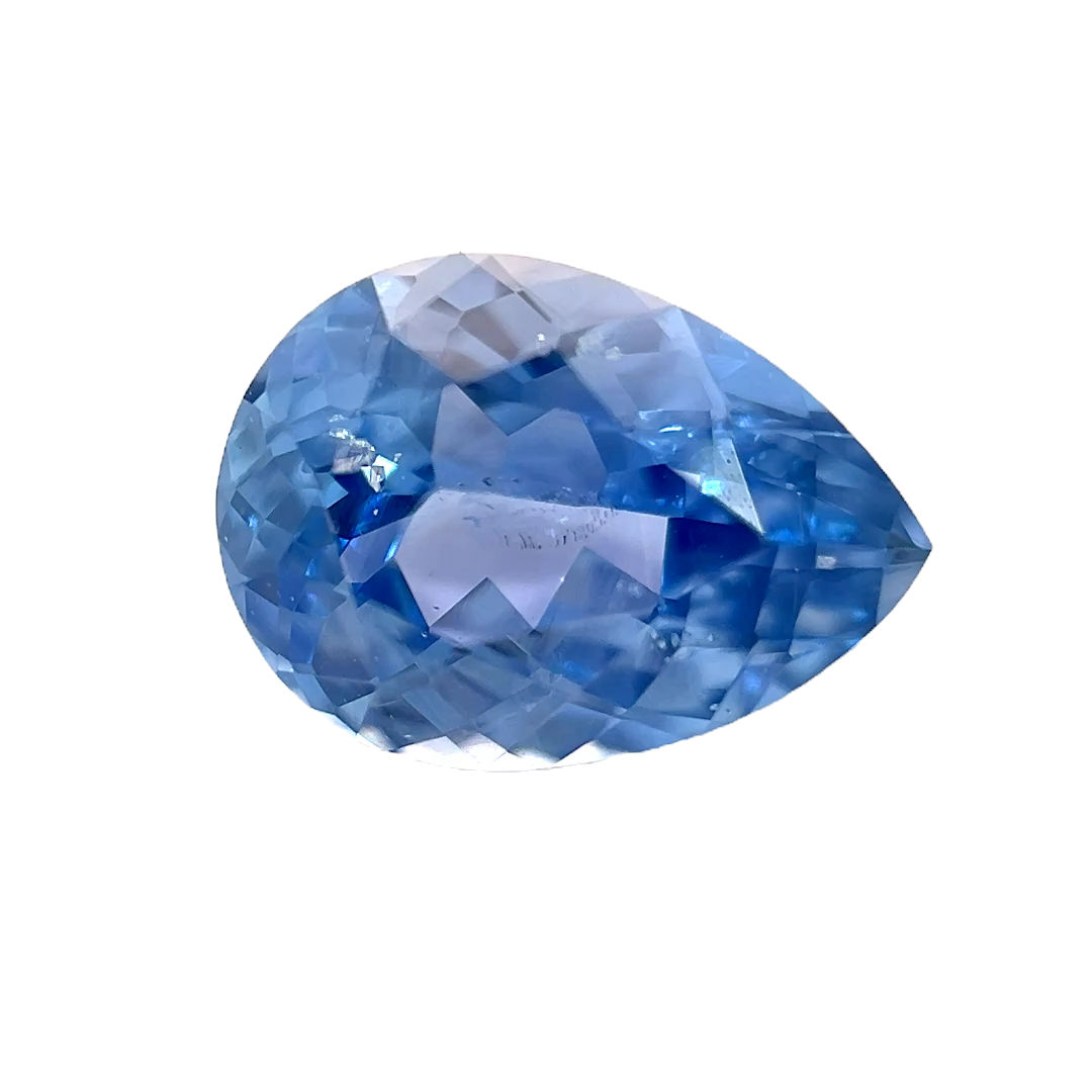 Blue Sapphire 1.97 cts. 9.2 x 6.6mm, pear