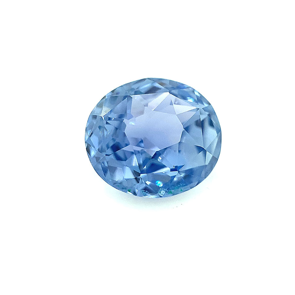 Thumbnail: Blue Sapphire 2.25 cts. 8.1 x 7.3mm