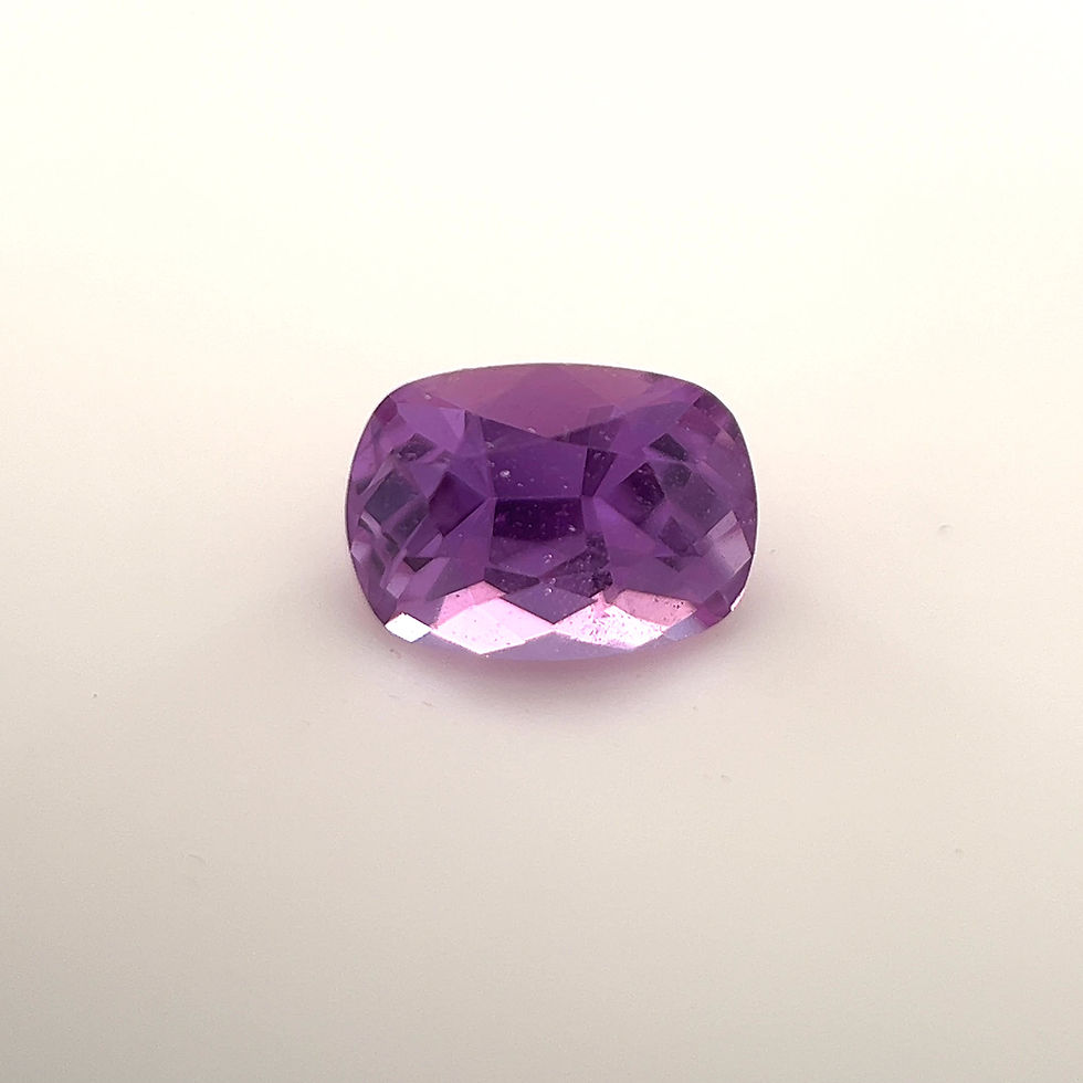 Thumbnail: Pink Sapphire 1.00 cts. 6.7 x 4.8mm, cushion