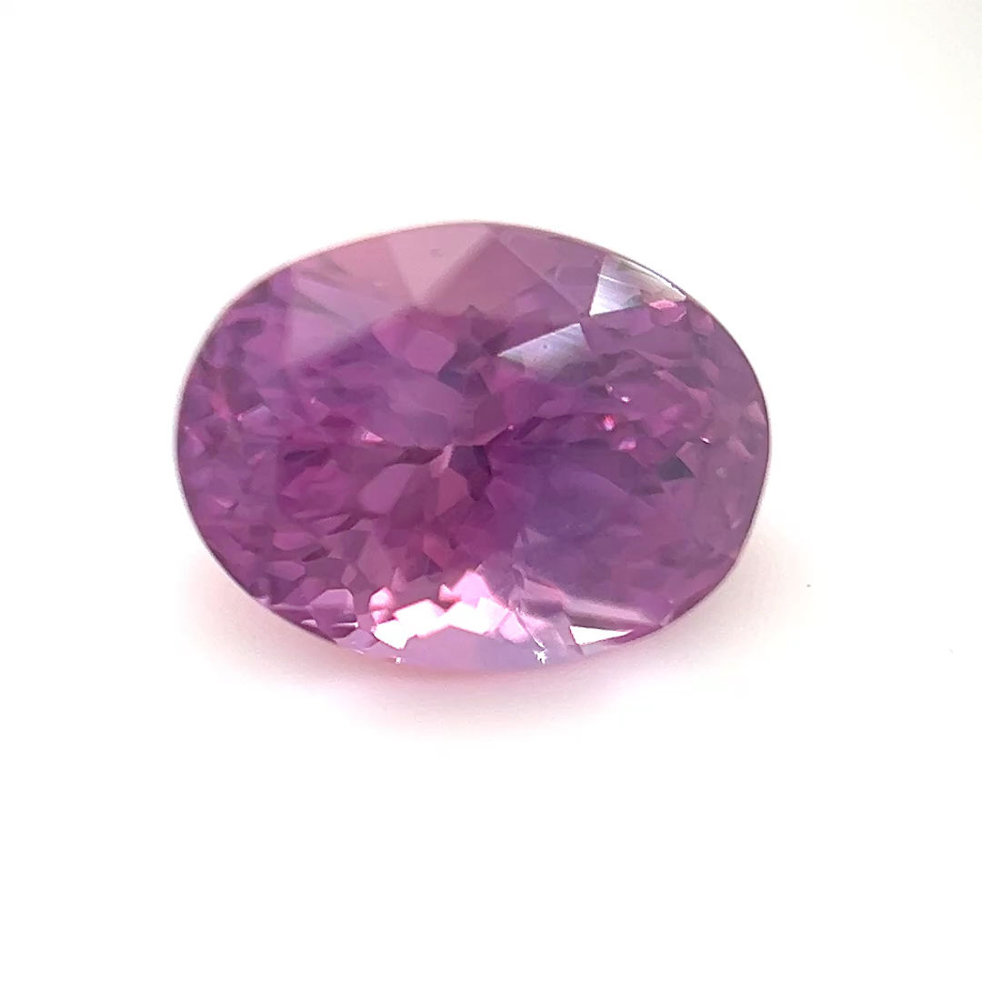 Pink Sapphire 1.43 cts. 7.3 x 5.5mm, oval