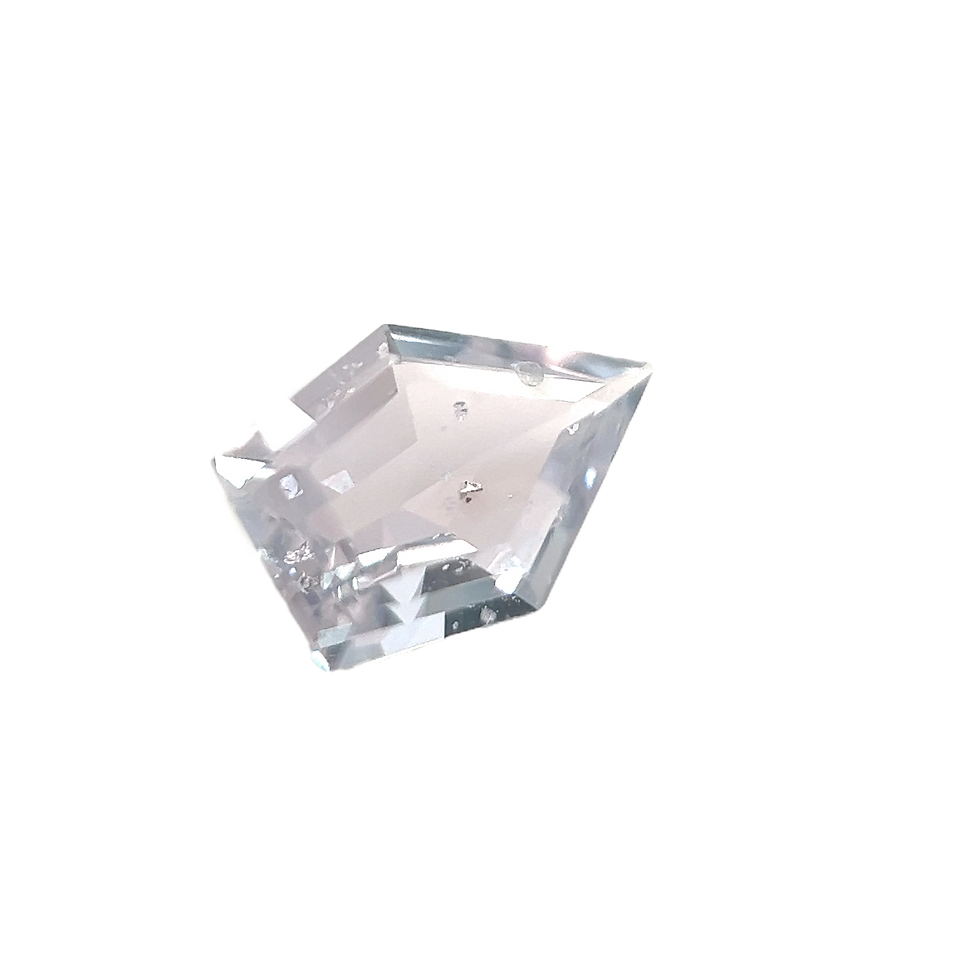 Thumbnail: Icy Purple Sapphire 1.10 cts. 9.0 x 6.0mm, portrait/rose cut, fancy, pentagon