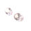 Thumbnail: Morganite 2.56 cts. 8.3 x 6.3mm, oval, pair