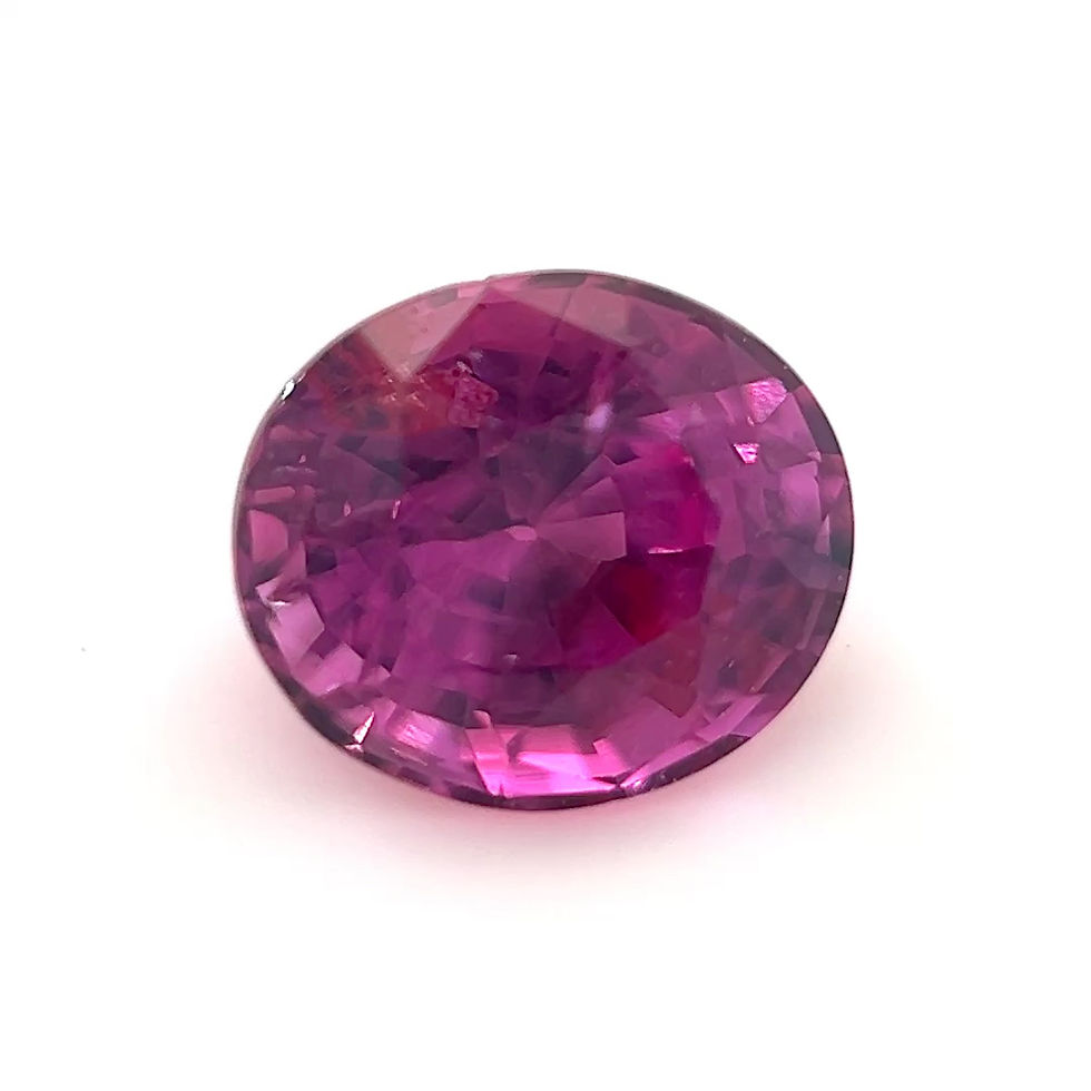 Thumbnail: Pink Sapphire 1.24 cts. 6.4 x 5.6mm, oval