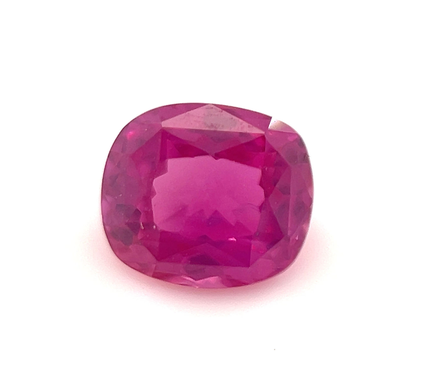 Ruby 1.37 cts. 6.5 x 5.7mm, cushion