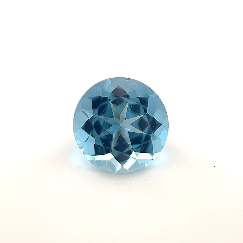 Thumbnail: Aquamarine 1.03 cts. 9.7 x 7.6mm, round