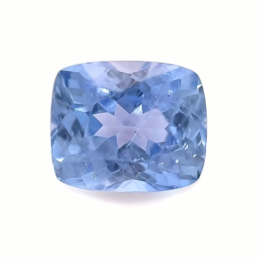 Thumbnail: Blue Sapphire 1.29 cts. 6.5 x 5.5mm, cushion