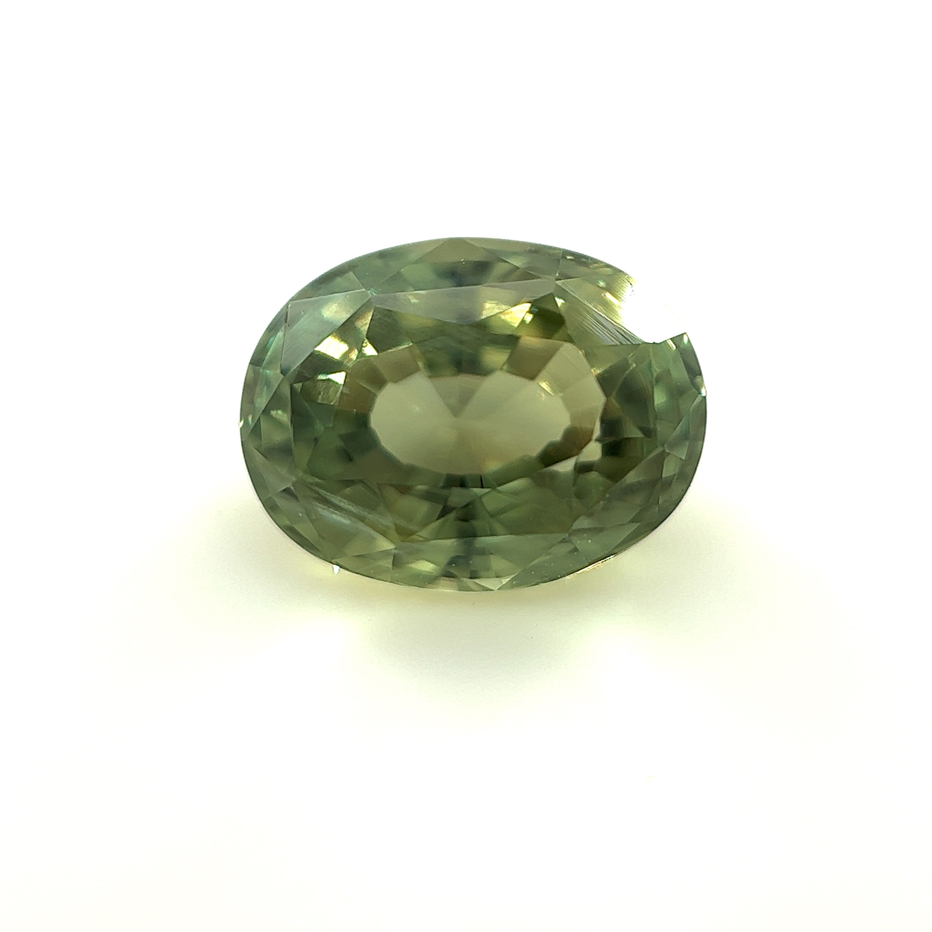 Chrysoberyl 3.11 cts. 9.0 x 6.9mm, oval