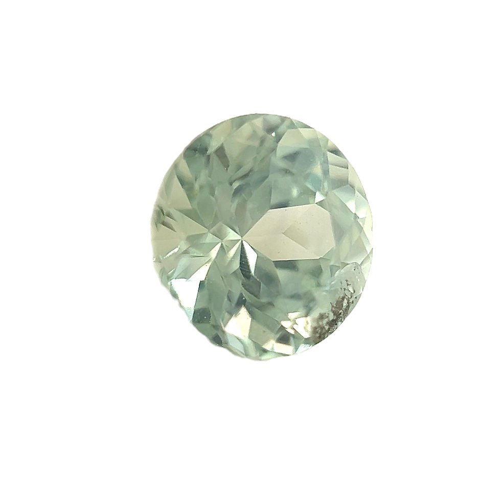 Thumbnail: Montana Teal Sapphire 1.52 cts. 6.6 x 6.6mm, round