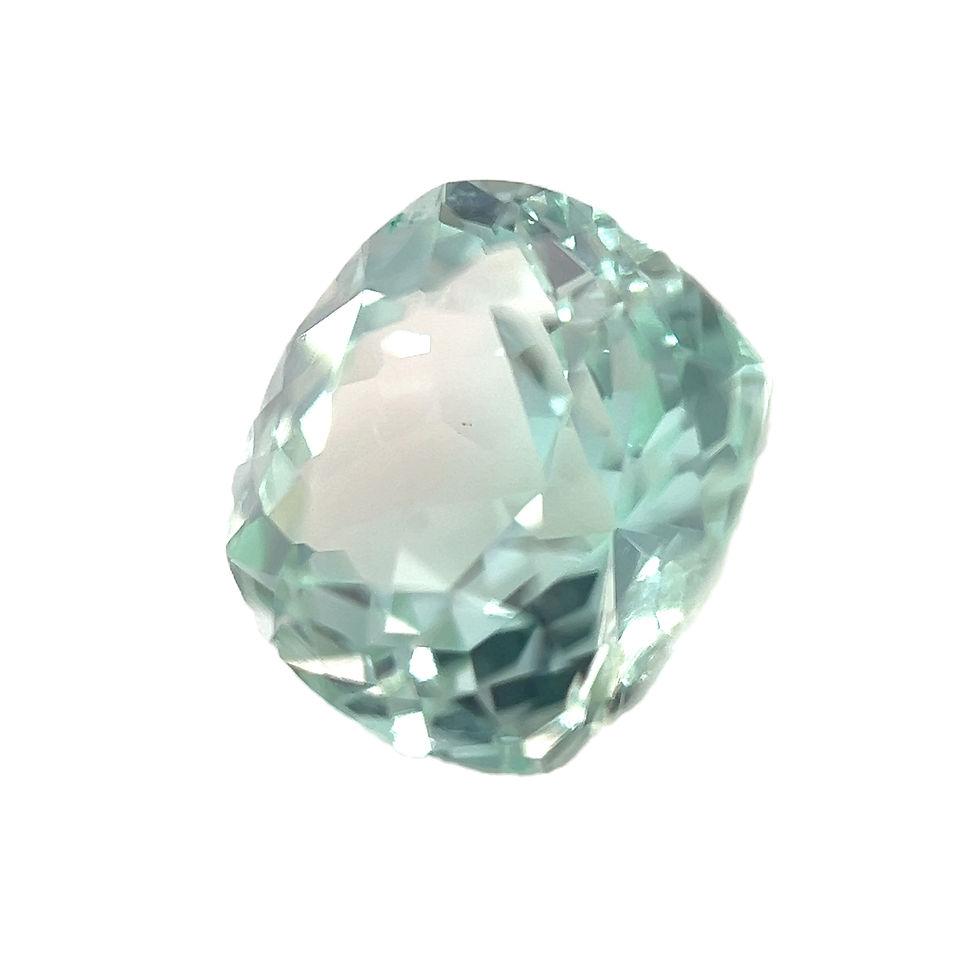 Thumbnail: Magical Tourmaline 2.34 cts. 8.2 x 7.9mm, cushion