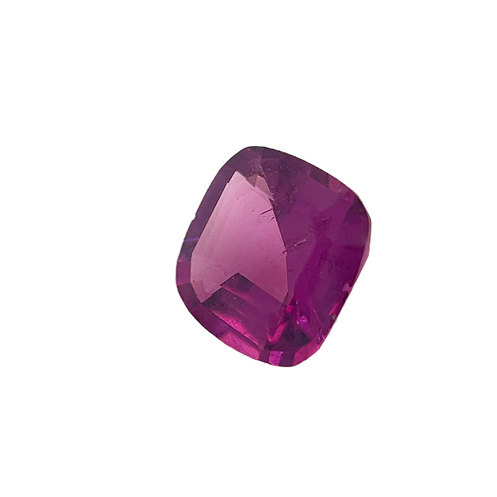 Thumbnail: Grape Garnet 1.45 cts. 7.0 x 6.9mm, cushion