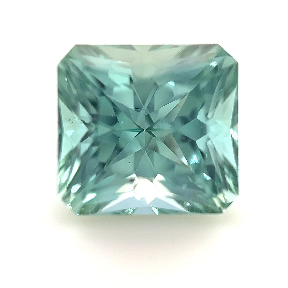 Thumbnail: Mint Tourmaline 3.43 cts. 8.1 x 8.1mm, square