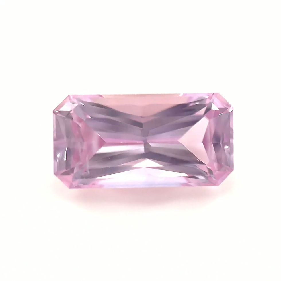 Thumbnail: Pink Sapphire 3.17 cts. 11.0 x 5.7mm, emerald, radiant