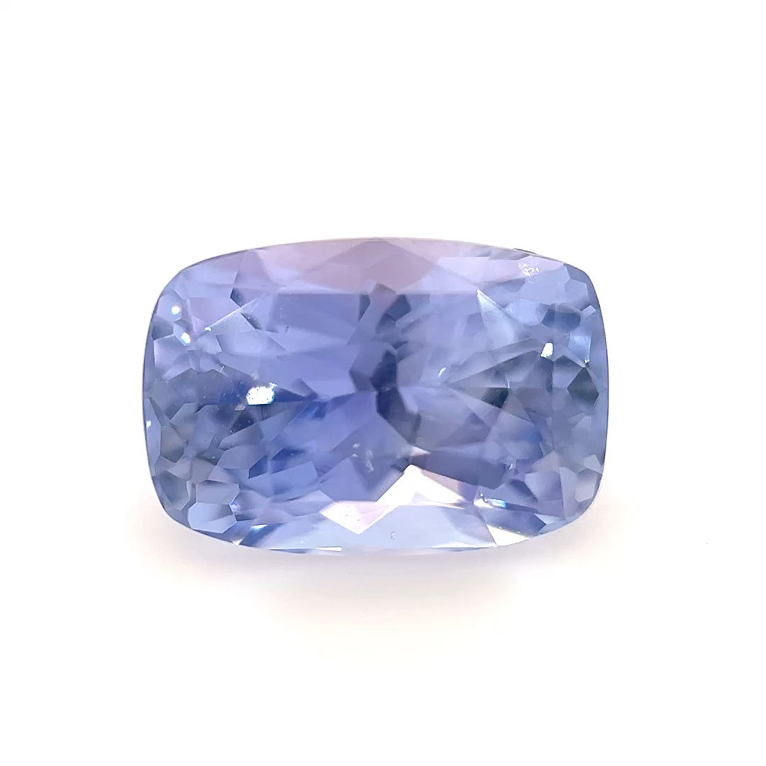 Purple Sapphire 3.19 cts. 9.6 x 6.6mm, cushion