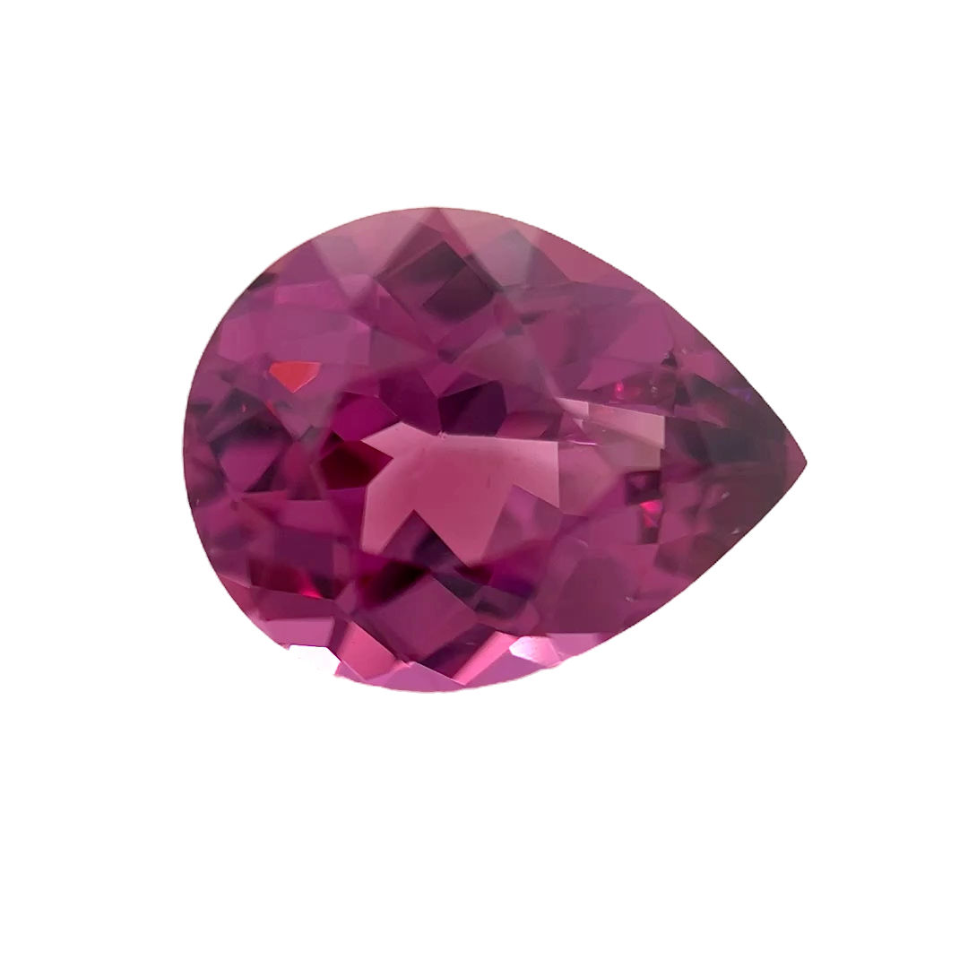 Rhodolite 2.94 cts. 10.3 x 8.0mm, pear