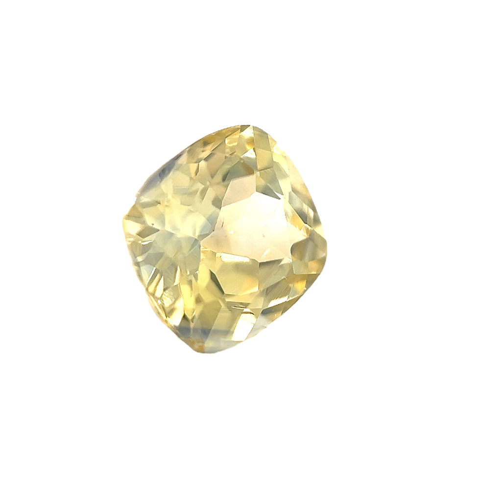 Thumbnail: Yellow Sapphire 1.79 cts. 7.3 x 6.6mm, cushion