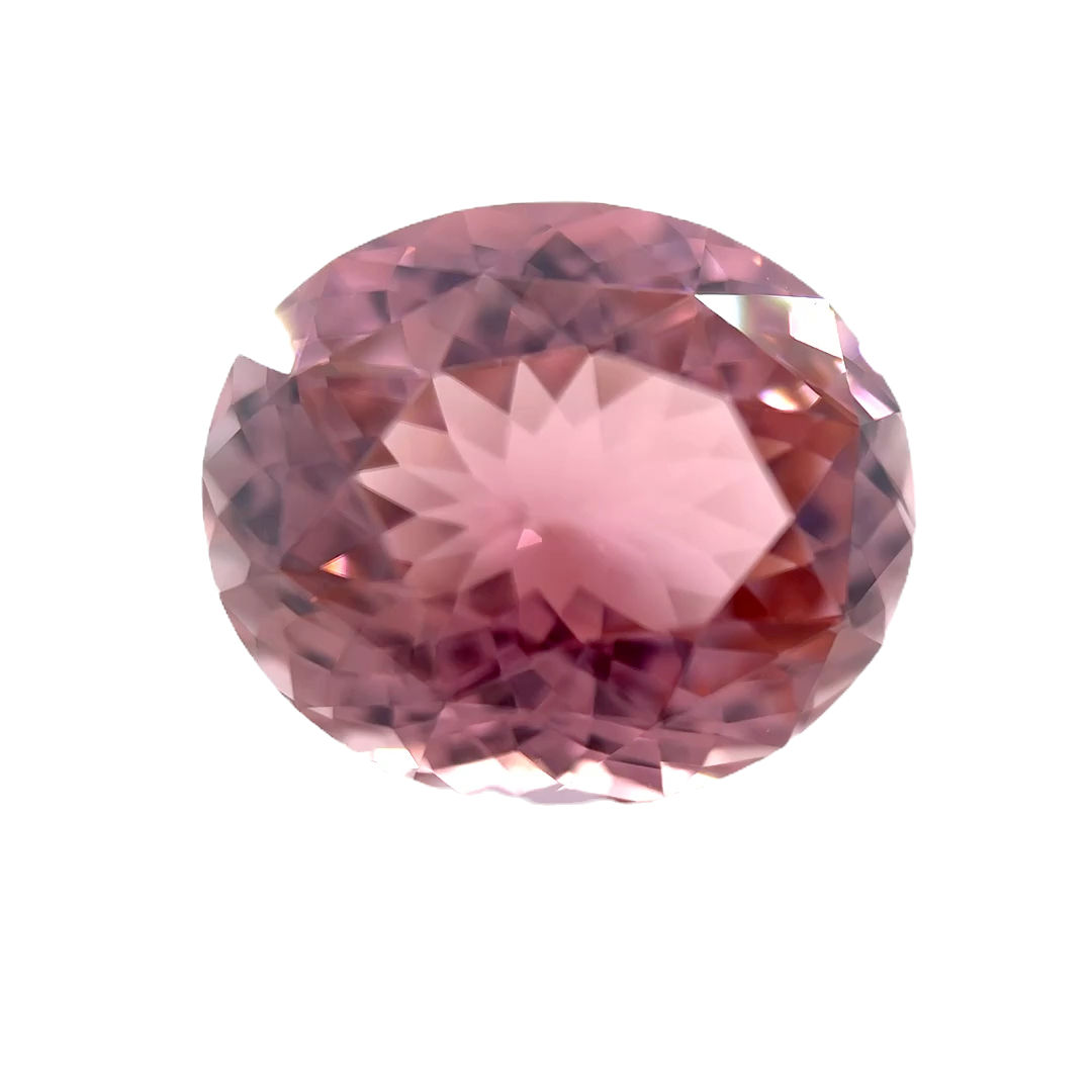 Pink Tourmaline 8.78 cts. 13.8 x 11.8mm, oval