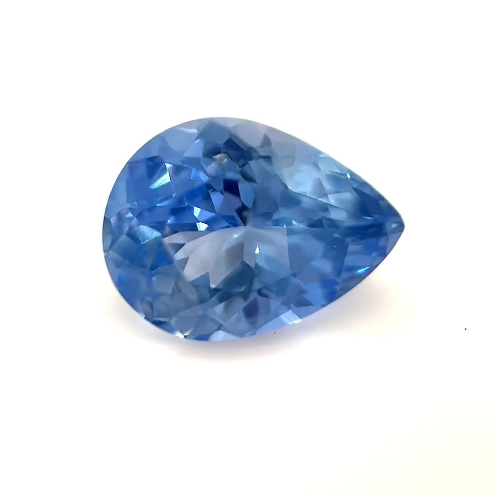 Thumbnail: Blue Sapphire 1.58 cts. 8.6 x 6.4mm, pear