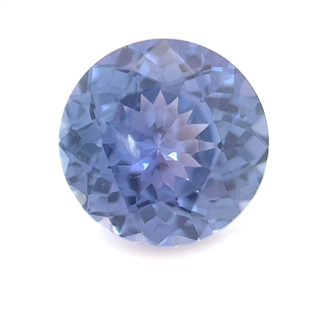 Purple Sapphire 1.30 cts. 6.6 x 6.6mm, round