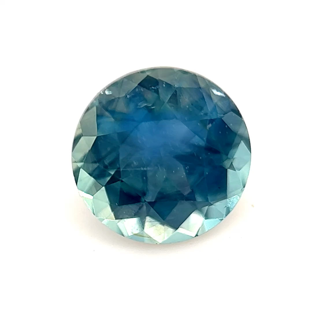 Teal Sapphire 0.82 cts. 5.5 x 5.5mm, round