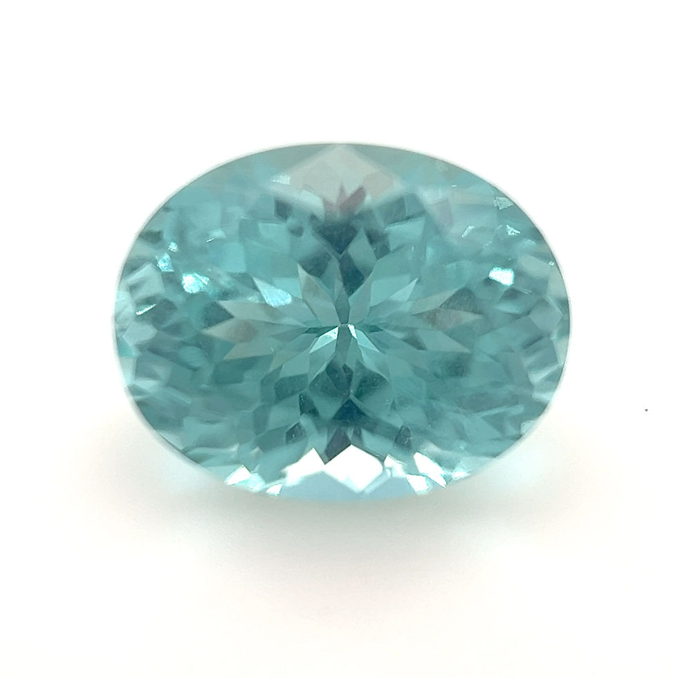 Thumbnail: Blue/Mint Tourmaline 2.69 cts. 9.4 x 7.5mm, oval