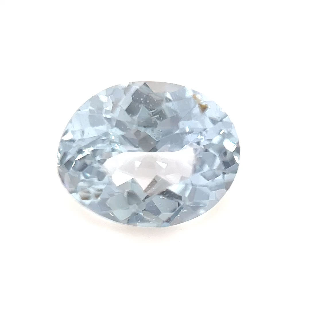 Icy Teal Sapphire 1.60 cts. 7.9 x 5.3mm, oval