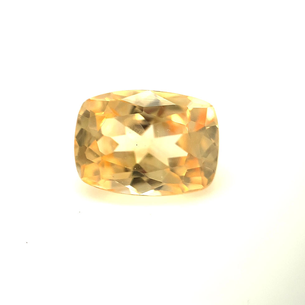 Thumbnail: Peach Sapphire 2.81 cts. 9.0 x 6.6mm