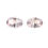 Thumbnail: Morganite 2.56 cts. 8.3 x 6.3mm, oval, pair