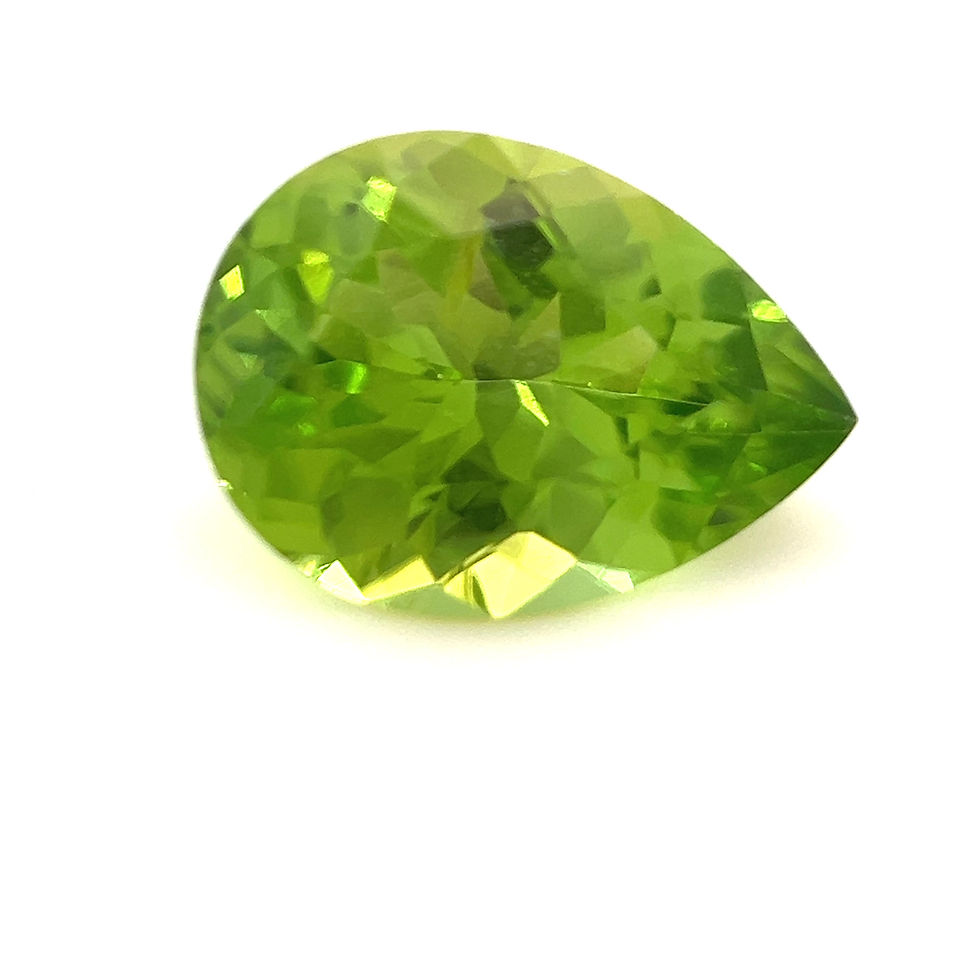 Thumbnail: Peridot 2.92 cts. 11.3 x 8.2mm, pear