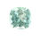 Thumbnail: Mint Tourmaline 1.80 cts. 7.3 x 7.3mm, cushion