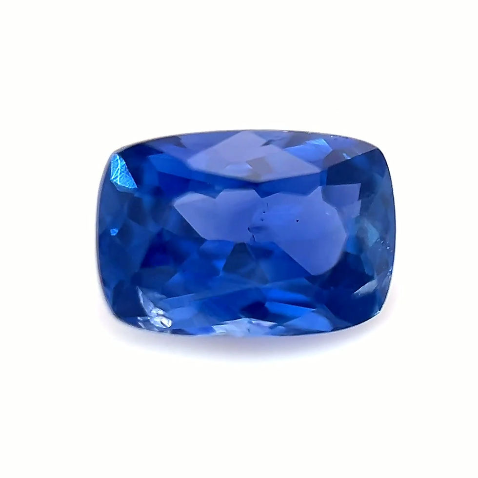 Thumbnail: Blue Sapphire 0.83 cts. 6.3 x 4.4mm, cushion