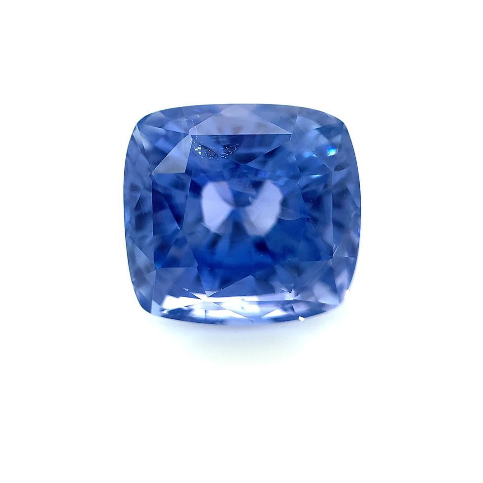 Thumbnail: Blue Sapphire 5.05 cts. 9.0 x 8.5mm, cushion, square cushion