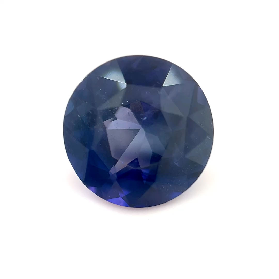 Purple/Blue Color-Change Sapphire 4.60 cts. 10.4 x 10.4mm, round