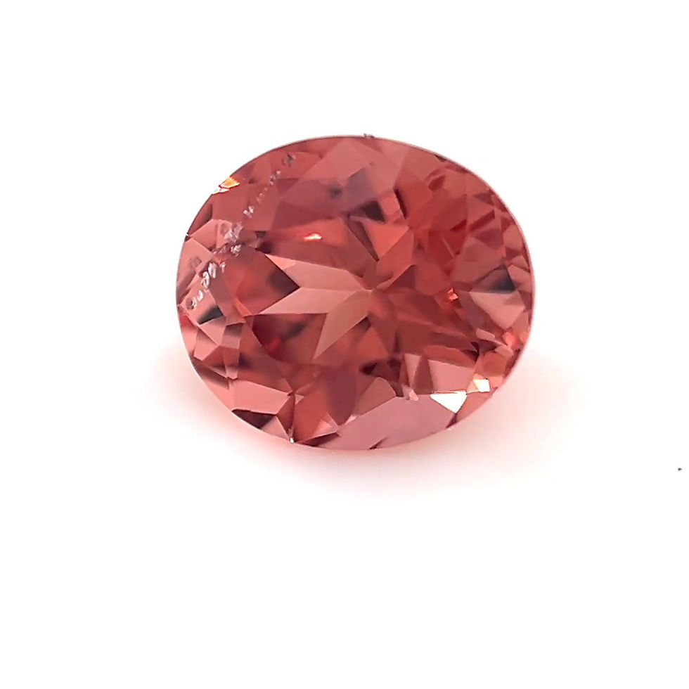 Thumbnail: Malaya Garnet 1.33 cts. 6.9 x 5.9mm, oval
