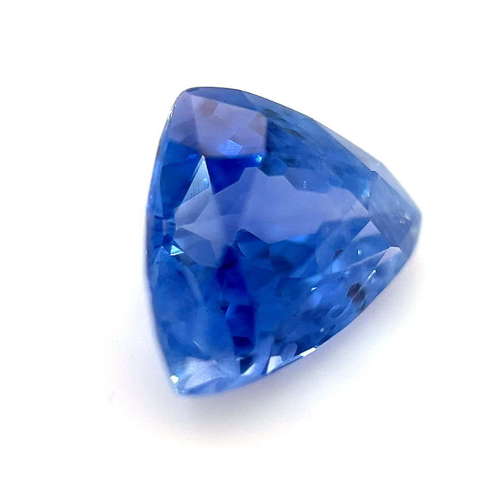 Thumbnail: Blue Sapphire 2.17 cts. 8.5 x 7.0mm, trillion
