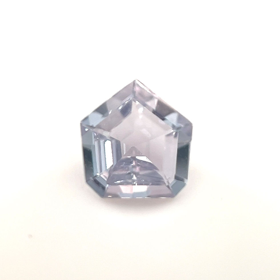 Thumbnail: Icy Purple Sapphire 0.99 cts. 7.0 x 6.5mm, fancy
