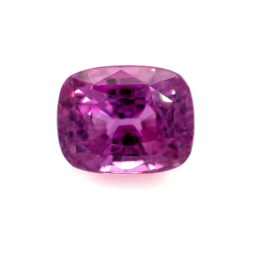 Thumbnail: Pink Sapphire 4.50 cts. 9.4 x 7.4mm
