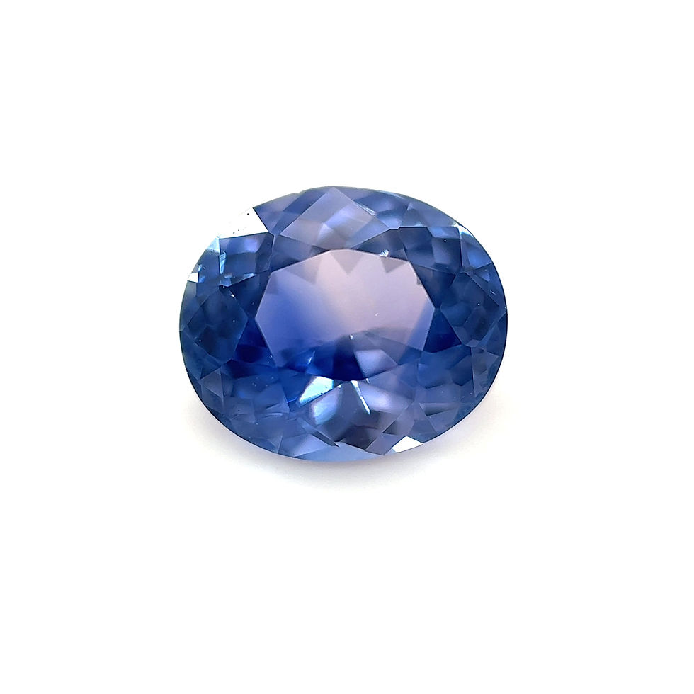 Thumbnail: Bi-Color Blue/pink Sapphire 1.64 cts. 7.7 x 6.5mm, oval