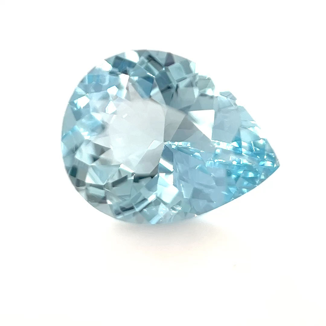 Aquamarine 2.90 cts. 12.3 x 9.7mm, pear