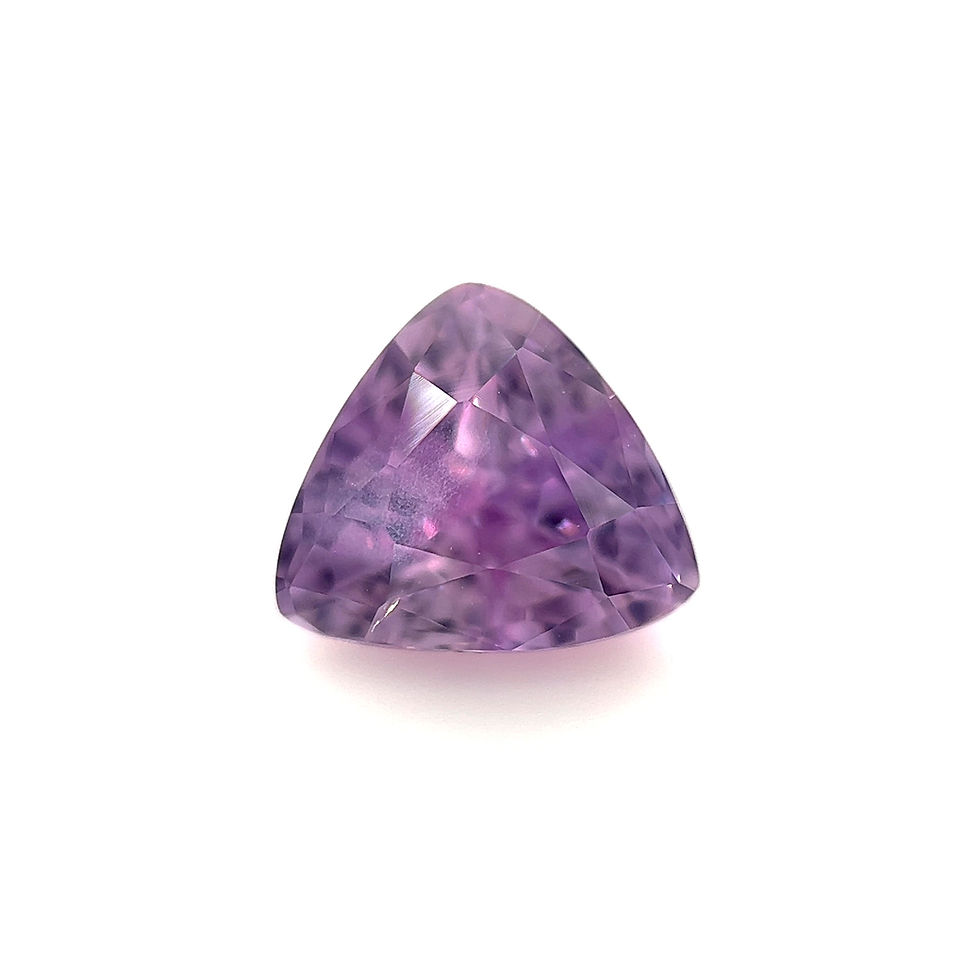Thumbnail: Pink/Purple Sapphire 1.65 cts. 7.0 x 6.6mm, trillion