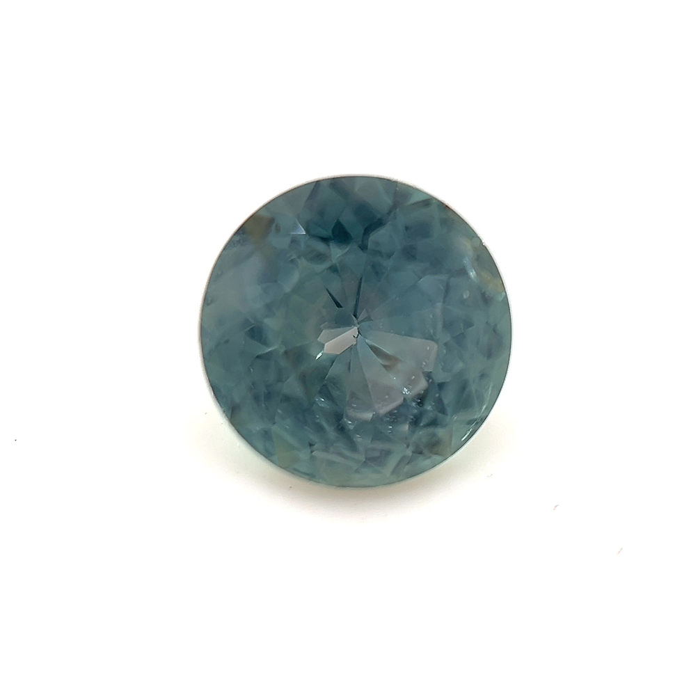 Thumbnail: Montana Teal Sapphire 1.85 cts. 7.5 x 7.5mm, round