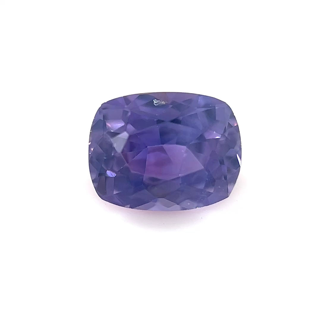 Purple Sapphire 1.26 cts. 7.1 x 5.6mm, cushion